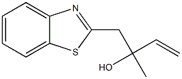 2-Benzothiazoleethanol,alpha-ethenyl-alpha-methyl-(9CI) 结构式