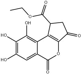 ethyl brevifolincarboxylate 结构式