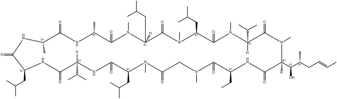 苯唑西林钠单水合物 结构式