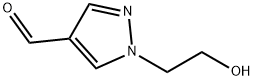 1-(2-羟基乙基)-1H-吡唑-4-甲醛 结构式
