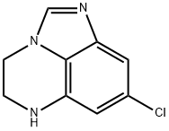 4H-Imidazo[1,5,4-de]quinoxaline,8-chloro-5,6-dihydro-(6CI) 结构式