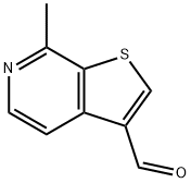 7-Methylthieno[2,3-c]pyridine-3-carbaldehyde 结构式