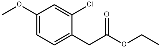 2-chloro-4-methoxyphenylacetic acid ethyl ester