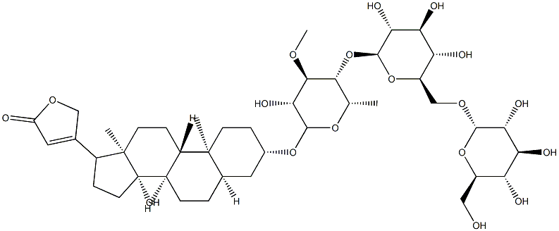 黄夹苷 结构式
