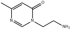 3-(2-氨基乙基)-6-甲基嘧啶-4(3H)-酮 结构式