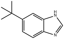 5-叔丁基苯并咪唑 结构式