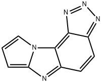 Pyrrolo[2,1:2,3]imidazo[4,5-e]benzotriazole (9CI) 结构式