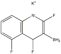 Potassium quinoline-3-yltrifluoroborate 结构式