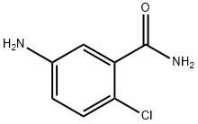 5-氨基-2-氯苯甲酰胺 结构式