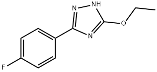 1H-1,2,4-Triazole,3-ethoxy-5-(4-fluorophenyl)-(9CI) 结构式