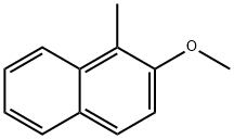 Naphthalene, 2-Methoxy-1-Methyl- 结构式