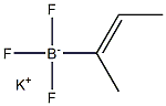 (2Z)-2-丁烯-2-基三氟硼酸钾 结构式