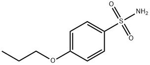 BenzenesulfonaMide, 4-propoxy- 结构式