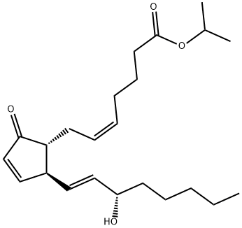 prostaglandin A2 isopropyl ester 结构式