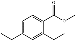 甲基 2,4-二乙基苯酸盐 结构式