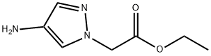 ethyl 2-(4-amino-1H-pyrazol-1-yl)acetate 结构式