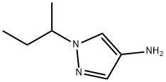 1-(butan-2-yl)-1H-pyrazol-4-amine 结构式