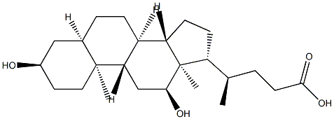 3-hydroxy-polydeoxycholic acid 结构式