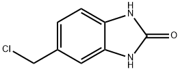 5-(氯甲基)苯并咪唑-2(3H)-酮 结构式