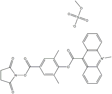 吖啶酯DMAE-NHS 结构式