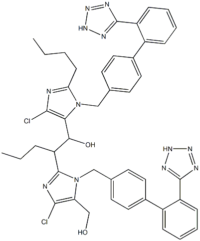 洛沙坦杂质B 结构式