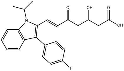 氟伐他汀EP杂质D 结构式