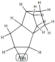 2H-1b,4-Ethanopentaleno[1,2-b]oxirene,  hexahydro-,  (1a-alpha-,1b-bta-,4-bta-,4a-alpha-,5a-alpha-)-  (9CI) 结构式