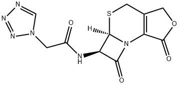 头孢唑啉钠杂质G 结构式
