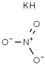 硝酸钾-14N 结构式