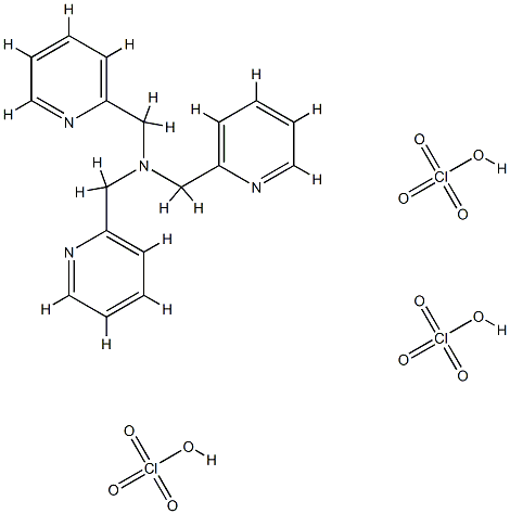 tris((2-pyridinium)methyl)amine 结构式