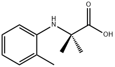 Alanine, 2-Methyl-N-(2-Methylphenyl)- 结构式