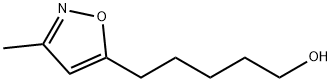 5-Isoxazolepentanol,3-methyl-(9CI) 结构式