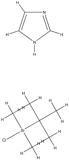 叔丁基二甲基氯硅烷 结构式