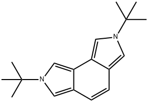 2,7-Di-tert-butyl-2,7-dihydro-benzo[1,2-c:3,4-c']dipyrrole 结构式