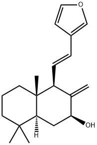 姜花素A 结构式