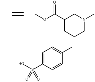 ARECAIDINE BUT-2-YNYL ESTER TOSYLATE 结构式