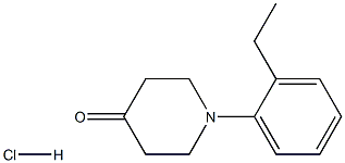 1-(2-Phenethyl)-4-piperidone Hydrochloride 结构式