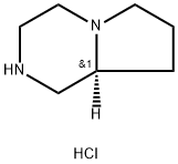 (S)-八氢吡咯并[1,2-A]吡嗪盐酸盐 结构式