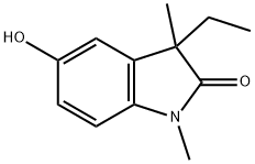 3-Ethyl-5-Hydroxy-1,3-Dimethyl-2,3-Dihydro-1H-Indol-2-One(WXC04136) 结构式