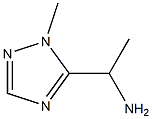 1-(1-甲基-1H-1,2,4-三唑-5-基)乙烷-1-胺 结构式