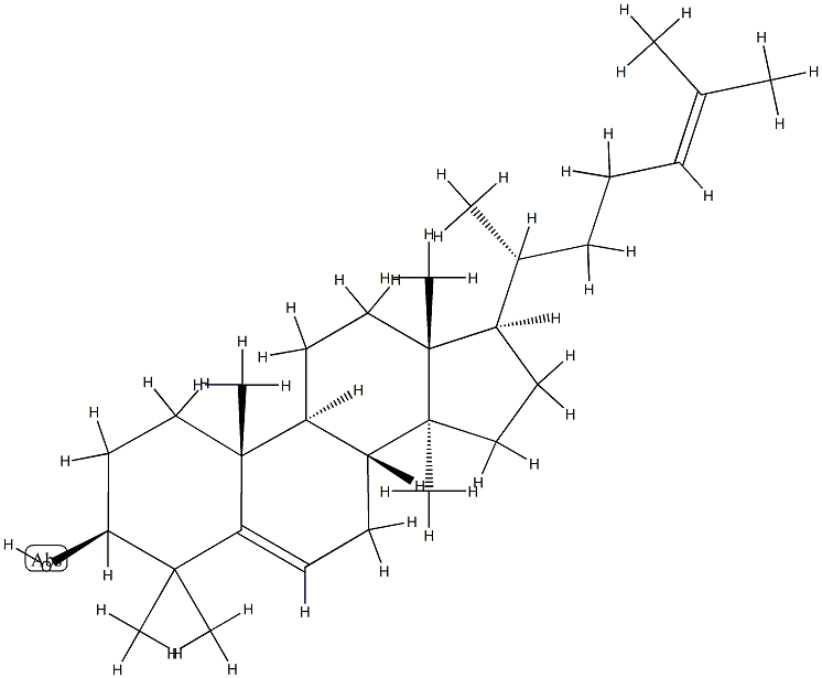 cucurbita-5,24-dien-3-ol 结构式