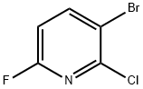 3-溴-2-氯-6-氟吡啶 结构式