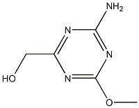 1,3,5-Triazine-2-methanol,4-amino-6-methoxy-(9CI) 结构式