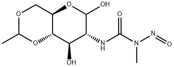 4,6-ethylidene glucose streptozotocin 结构式