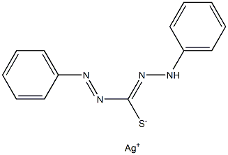 Dithizonesilvercomplex 结构式