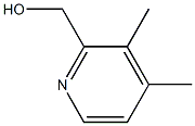 2-Pyridinemethanol,3,4-dimethyl-(9CI) 结构式