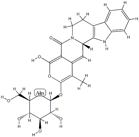 nauclecosidine 结构式