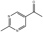2-甲基-5-乙酰基嘧啶 结构式