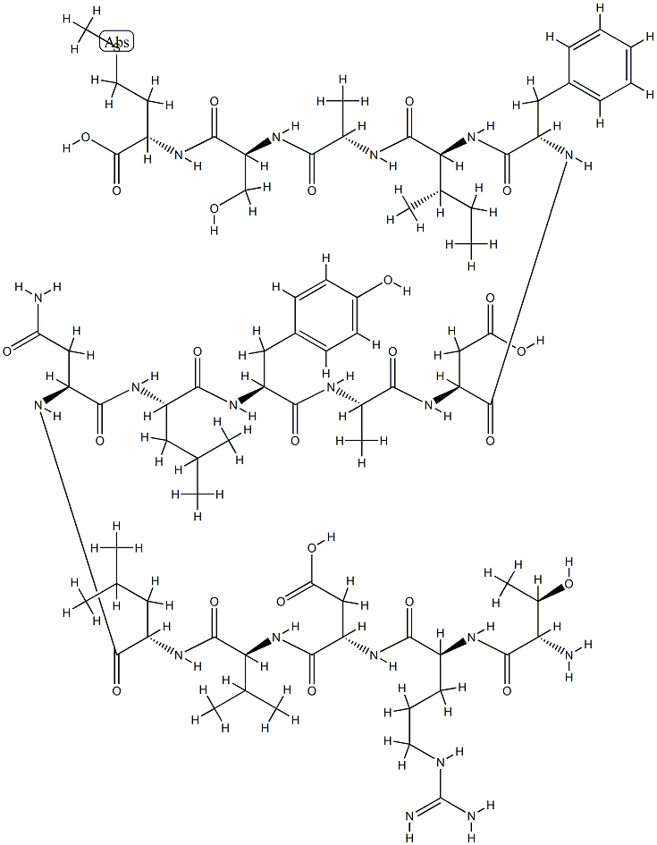 polyoma peptide antigen MT162-176 结构式