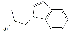 1-(1H-indol-1-yl)propan-2-amine(SALTDATA: FREE) 结构式